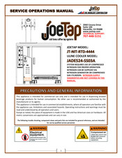 JoeTap JADE524-SS03A Manual