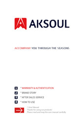 AKSOUL 3806375 Instructions Manual
