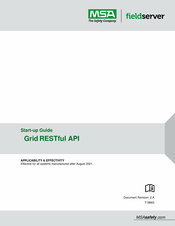 MSA Grid RESTful API Startup Manual