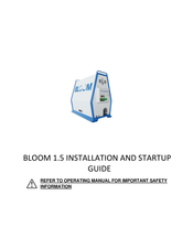 bloom 25 GPM Installation And Startup Manual
