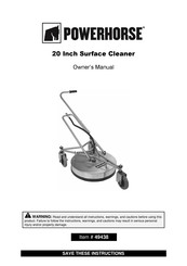 Powerhorse 49438 Owner's Manual