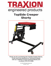 TRAXION Topside Creeper Shorty Quick Start Manual