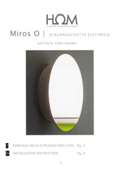 HOM Miros O Installation Instructions Manual