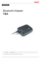 MOTECK TBA User Manual