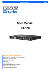 Profitap XX Series User Manual