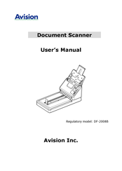 Avision DF-2008B User Manual