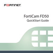 Fortinet FortiCam FD50 Quick Start Manual