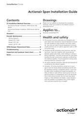 Swegon Actionair SmokeShield PTC Installation Manual
