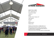 Extreme marquees FS 84 Series Manual