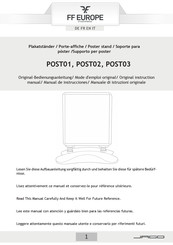 FF Europe POST02 Original Instruction Manual