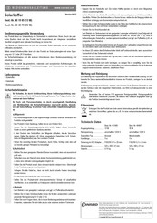 Conrad 40 19 85 Operating Instructions