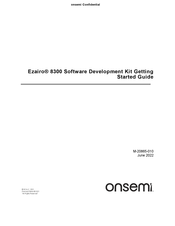 onsemi Ezairo 8300 Getting Started Manual