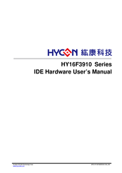 HYCON HY16F3910-DK01 Hardware User Manual