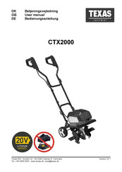 Texas Equipment CTX2000 User Manual