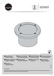 Inspire DETROIT 3276007281699 Assembly, Use, Maintenance Manual
