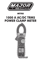 Major tech MT785 Manual