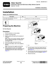 Toro 137-1019 Installation Instructions Manual