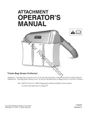 Briggs & Stratton 1696462A-00 Operator's Manual
