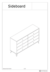 FUFU & GAGA Sideboard Assembly Instructions Manual