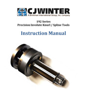 BRINKMAN CJWINTER 192 Series Instruction Manual