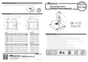 Matatakitoyo Torque Tools SAE ETT-740F Operation Manual