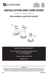 Glacier bay 703469 Installation And Care Manual