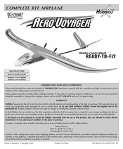 Hobbico FlyZone Aero Voyager Assembly Instructions Manual