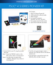 Cypress PSoC 4 S Series Quick Start Manual
