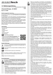 BASETech 1413699 Operating Instructions Manual