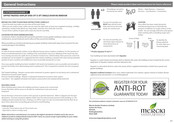 Mercia Garden Products 01DTSHAX0305SDNW-V1 General Instructions Manual