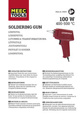 Meec tools 018231 Operating Instructions Manual