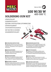 Meec tools 019114 Operating Instructions Manual
