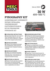 Meec tools 019128 Operating Instructions Manual