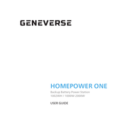 GENEVERSE HOMEPOWER ONE User Manual