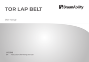 BraunAbility TOR LAP BELT User Manual