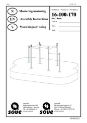 Sove 16-100-170 Assembly Instructions Manual