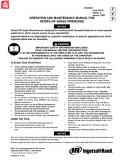 Ingersoll-Rand 6WRTM3 Manual