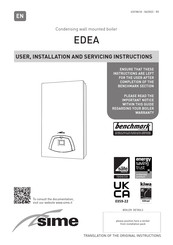 Sime EDEA 30 User, Installation And Servicing Instructions