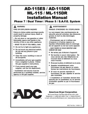 ADC ML-115 Installation Manual