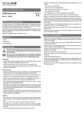 Speaka 1040390 Operating Instructions Manual