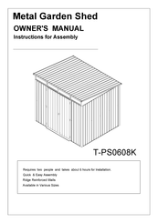 Landi T-PS0608K Owner's Manual