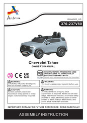 Avson 370-237V80 Owner's Manual
