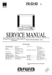 Aiwa VX-G143K Service Manual