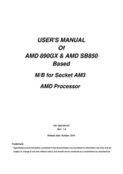 Sapphire Audio AMD 890GX User Manual