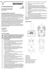 VOLTCRAFT SPS2400/WW Operating Instructions Manual