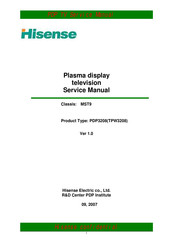 Hisense TPW3208 Service Manual