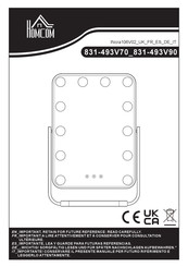 HOMCOM 831-493V70 Manual