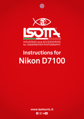Isotta D7100 Instructions Manual
