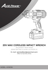 Avid Power ACIW326 Manual