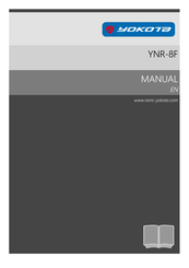 Yokota YNR-8F Manual